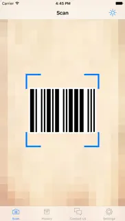 qr code and barcode scanner pro iphone screenshot 2