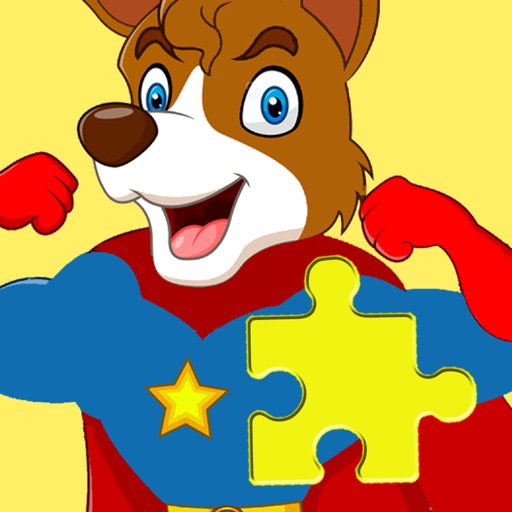 Big Hero Animal Jigsaw Puzzle Game For Junior