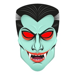 Halloween Mask Sticker