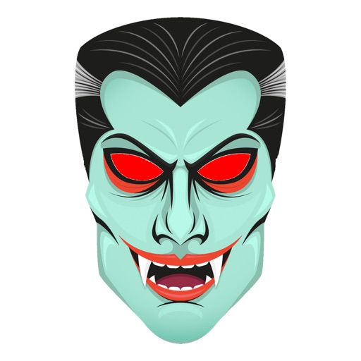 Halloween Mask Sticker