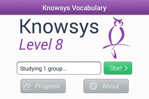 Knowsys Level 8 Vocabulary Flashcards screenshot 2