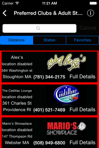 Xtreme 411: Strip Club & Store Finder screenshot 2