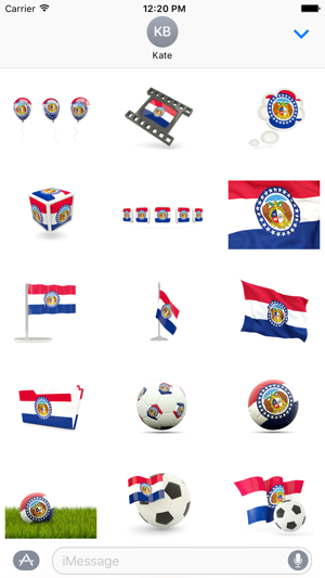 Missouri Flag Stickers(圖1)-速報App