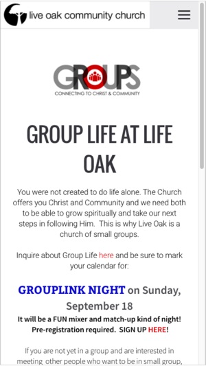 Live Oak Community Church(圖2)-速報App