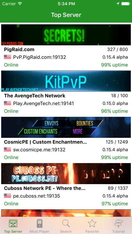 Multiplayer Servers for Minecraft PE - Modded Multiplayer for Pocket Edition