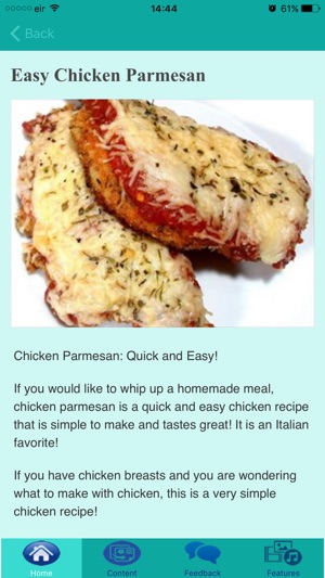 Parmesan Chicken Recipes(圖2)-速報App