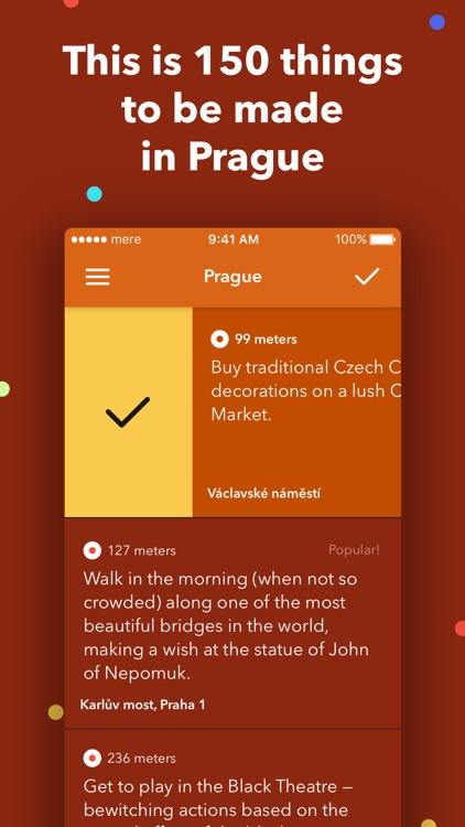 Prague — to-do travel guide and map from mere