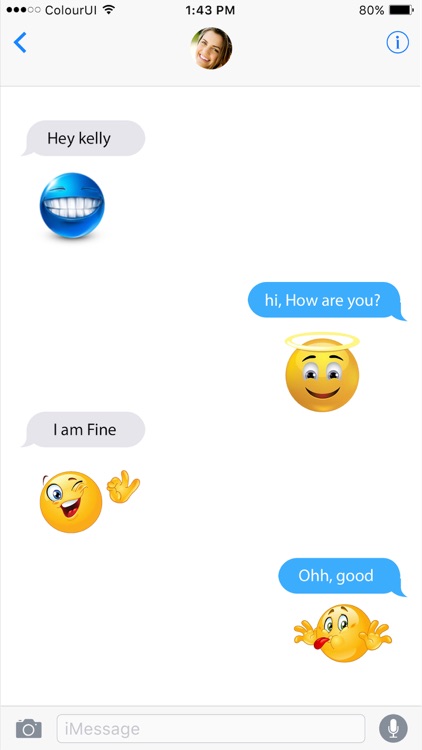 Emojis & Stickers For iMessage App screenshot-3