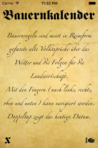 Bauernkalender screenshot 4