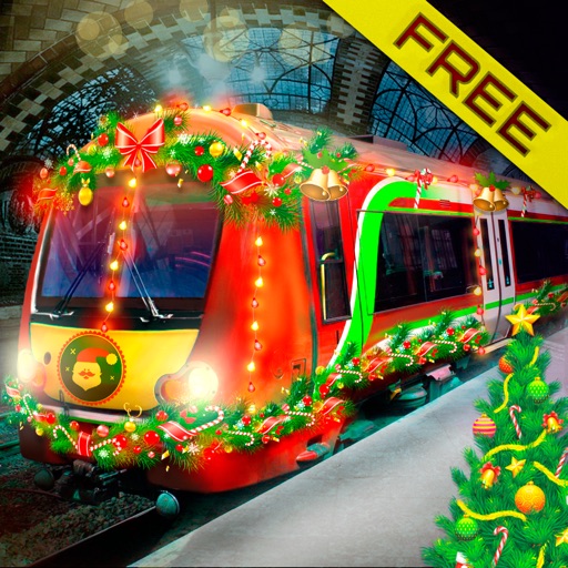 Christmas Subway Train Driving Simulator