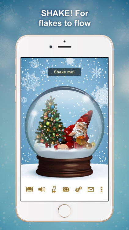 New Year Snow Globe