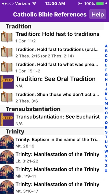 Catholic Bible References screenshot-4