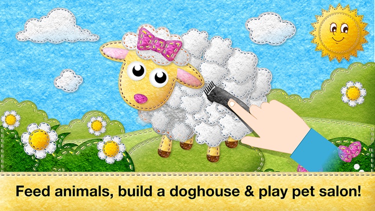Feed Animals: Toddler games for 1 2 3 4 year olds