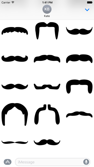 Moustache Stickers -  November(圖3)-速報App