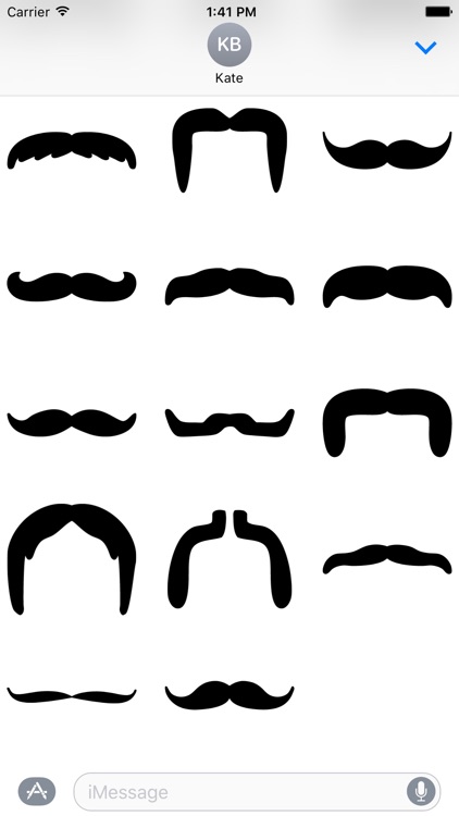 Moustache Stickers -  November