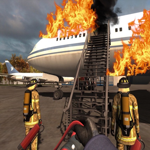 Airport Firefighter Emergency Rescue 2017 Icon