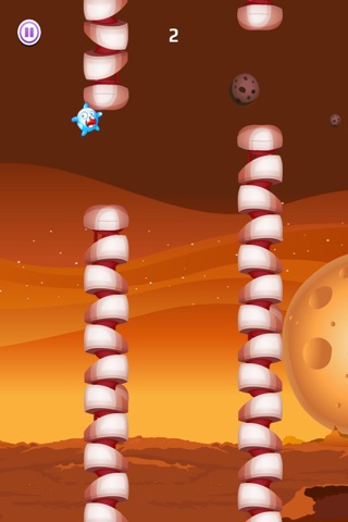 Flappy Alien - Tap To Fly! (Premium) screenshot 3