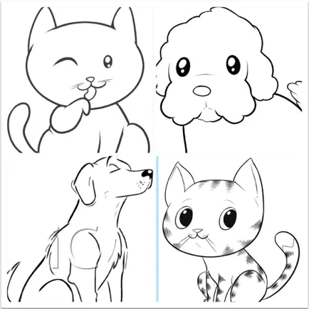 How To Draw Easy Cats And Dogs Читы