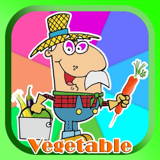 Practice Spelling Vegetables Words Games For Kids iOS App