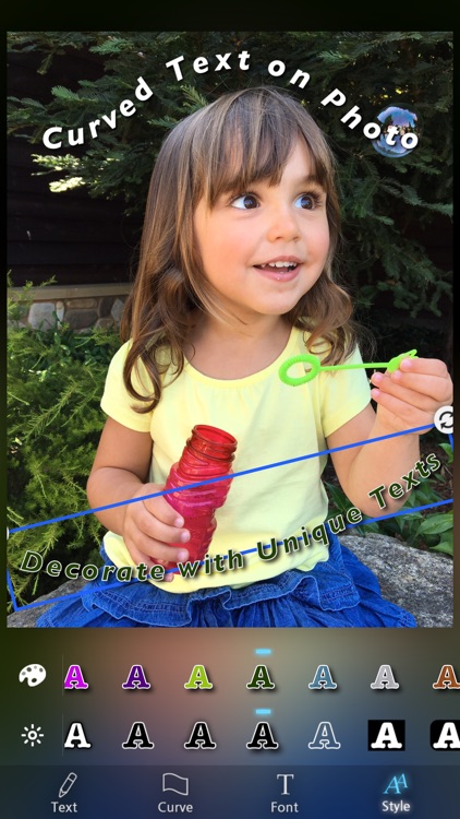 Curvegram - Curved Text for Instagram