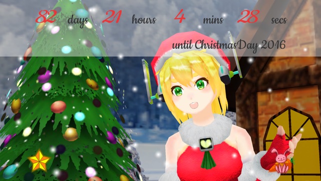 ChristmasDay Countdown Query-Chan(圖1)-速報App