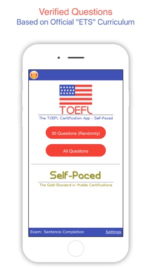 TOEFL: CERTIFICATION APP(圖1)-速報App