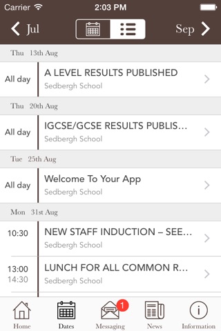 Sedbergh Preparatory School screenshot 2