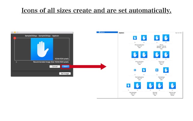 Icon Auto Set