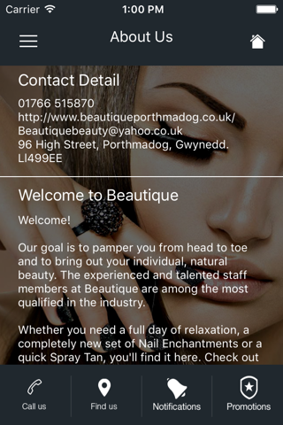 Beautique Hair And Beauty Salon screenshot 3