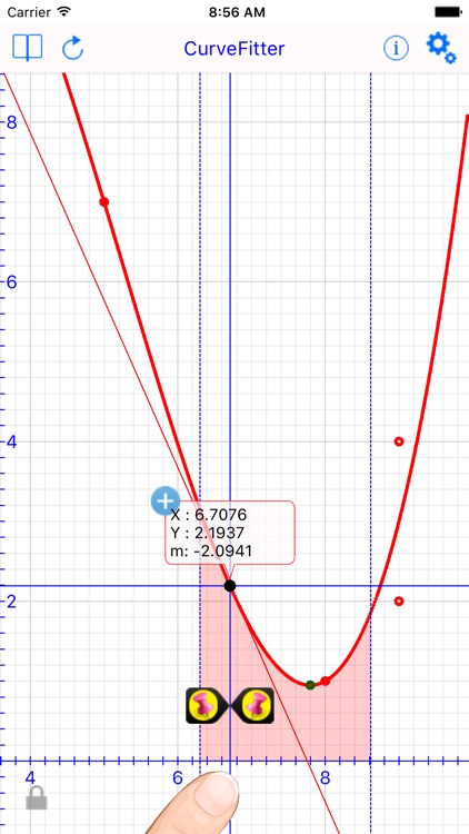 Curve Fit Graph Calculator screenshot-0