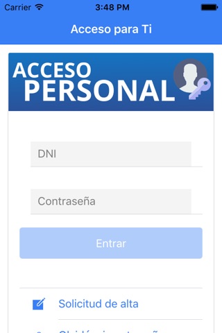 Acceso personal screenshot 4