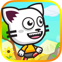 Funny Cat Runner - Happy Cute Kittens Running Meow