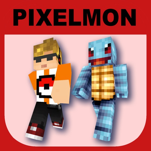 Pixelmon Skins for Minecraft PE ( Pocket Edition ) - Best Pixelmon Go Skin iOS App