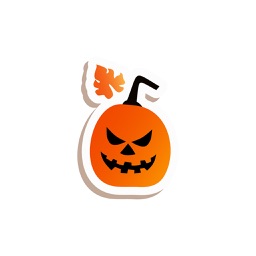 Halloween Items Sticker for iMessage