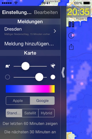 Regenmelding screenshot 3