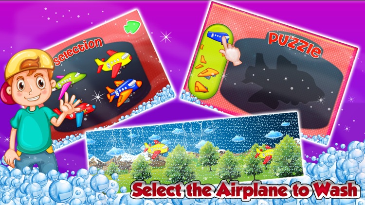 Airplane Wash Salon – Cleanup, design & decorate aeroplane in this washing game