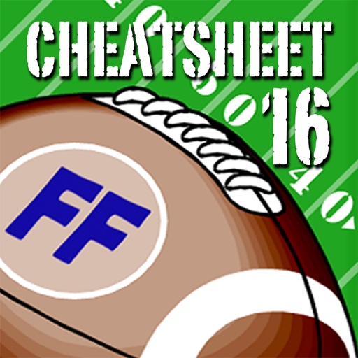 Fantasy Football Cheat Sheet & Draft Kit 2016 icon