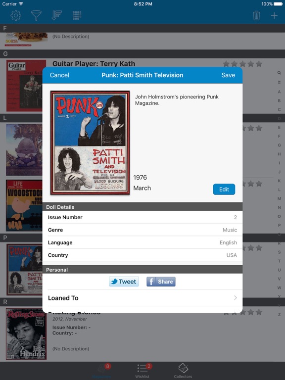 Magazine Collector - iPad Versionのおすすめ画像2