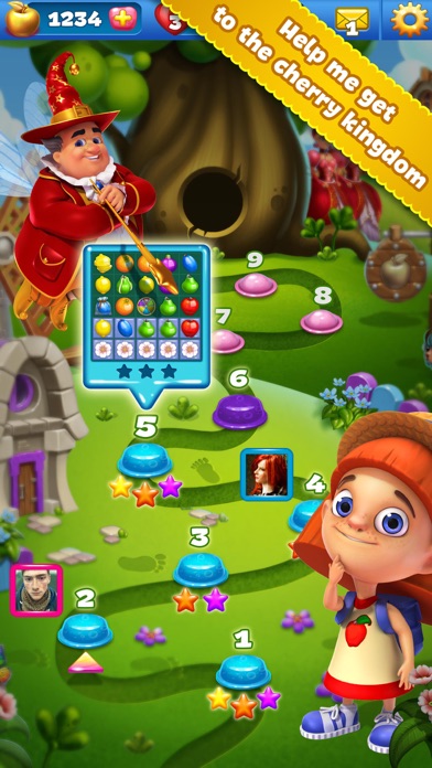 FRUIT LAND - MATCH3 ADVENTURE 1.200.0 IOS GAME GIẢI TRÍ FRUIT LAND - MATCH3 ADVENTURE 1.200.0 IOS