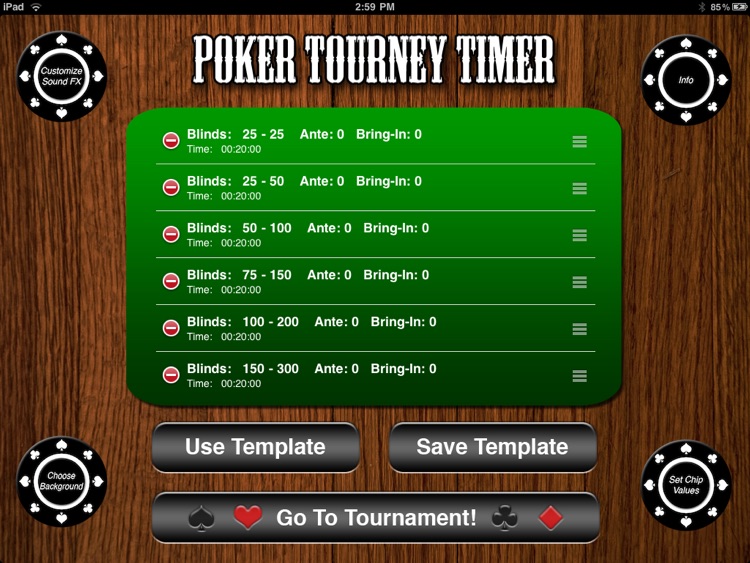Poker Tourney Timer