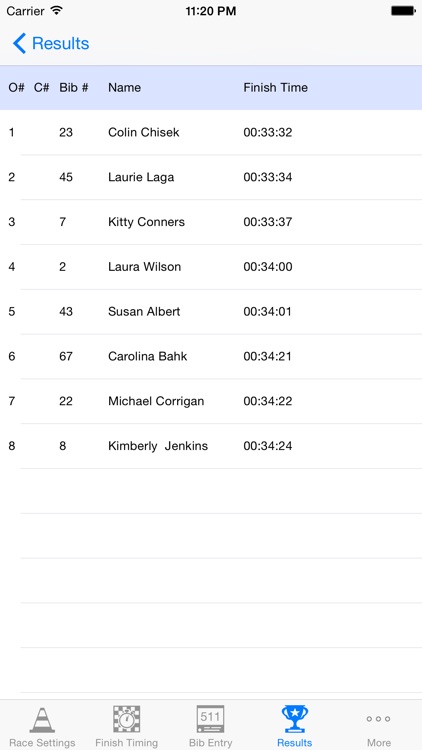 RaceTiming screenshot-4