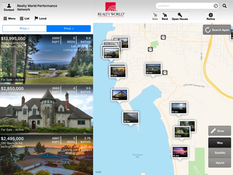 Realty World in Washington State for iPad screenshot 2