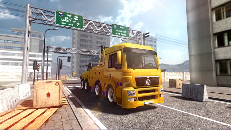 Construction Crane Parking - Driving Simulator