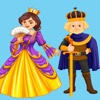 Royal Family Stickers - Princess, Prince & Crowns