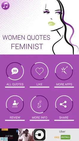 Game screenshot Women Quotes - Feminist apk