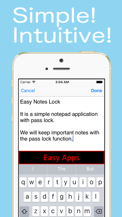 How to cancel & delete Easy Notes Lock from iphone & ipad 4