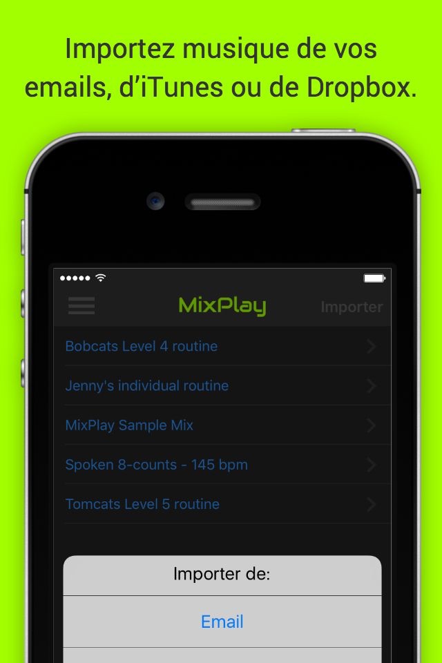 MixPlay routine-music player screenshot 3