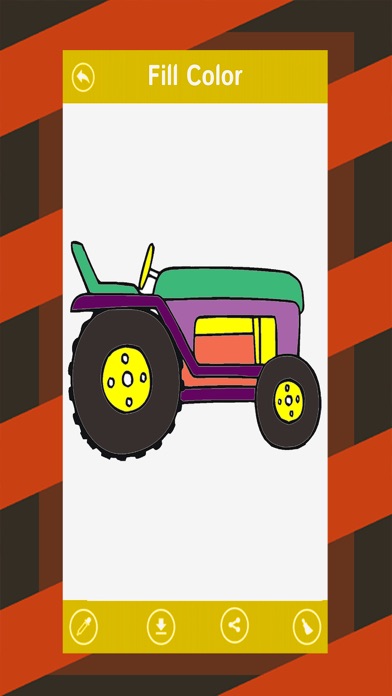 Dream Car Coloring Book - Toddlers Painting Pages screenshot 3