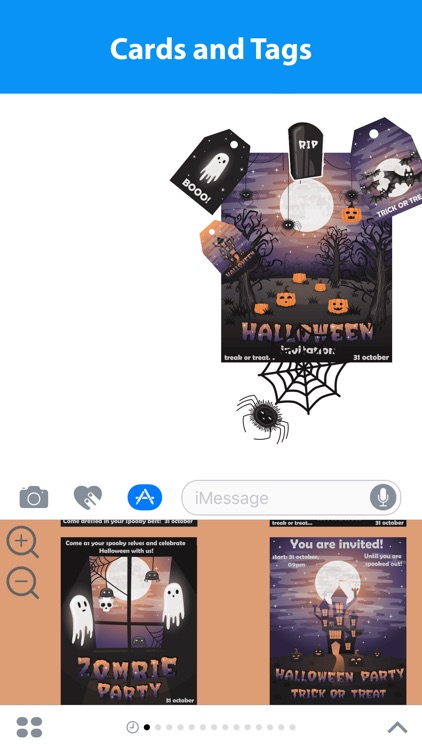 Halloween Sticker Maker for iMessage screenshot-3