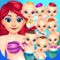 Can you help out 8 newborn mermaid babies